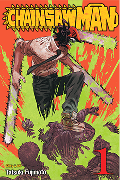 Cover of the manga series Chainsaw Man.